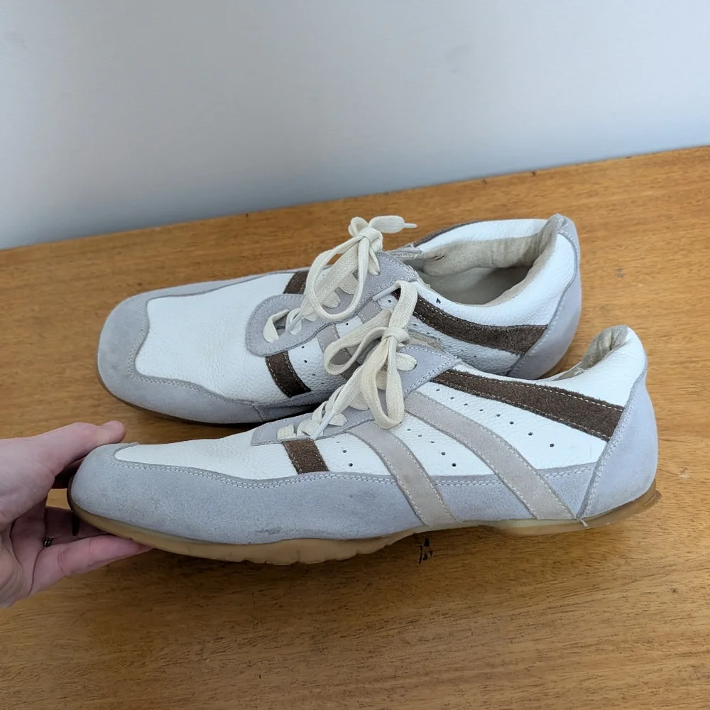 Vintage‎ Bed Stu Suede Oxfords Bowling Y2K Low Top Slim Mens 12